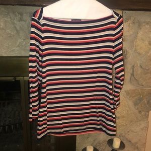 3/4 Sleeve striped top. The Limited. EUC